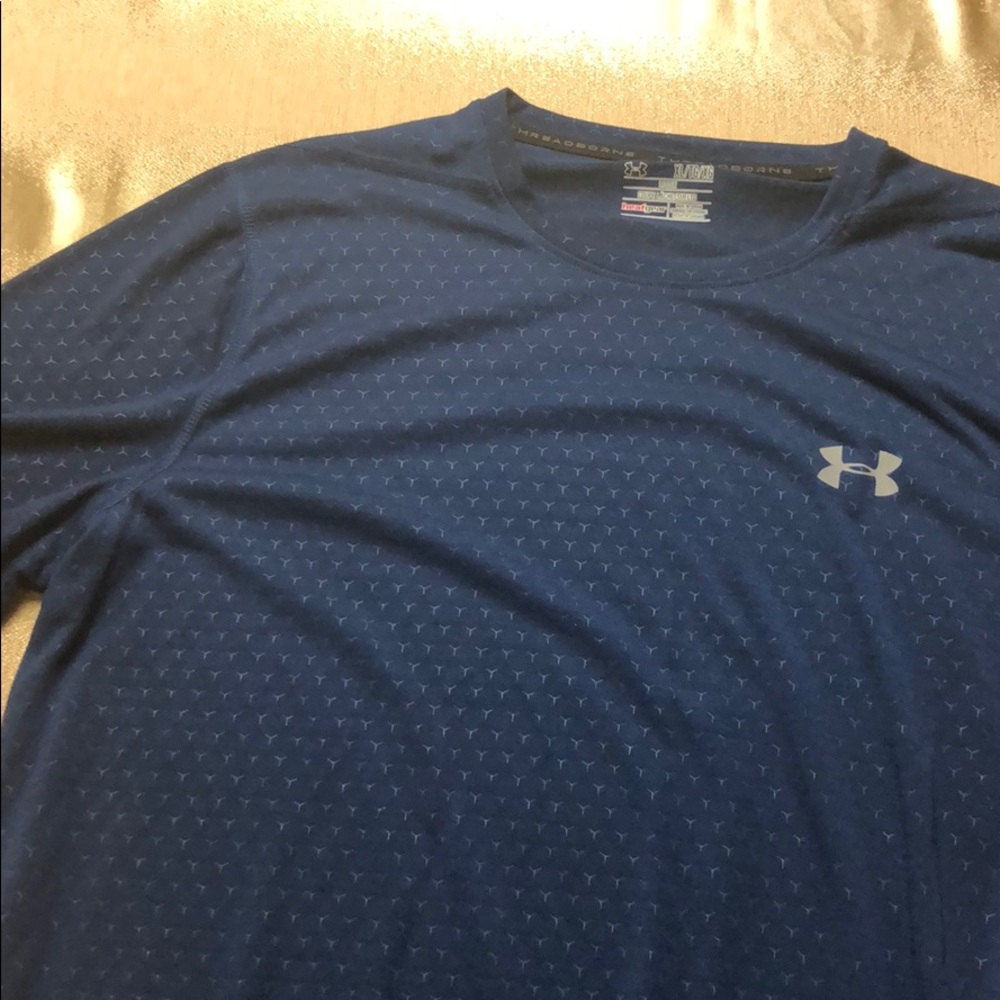 Under Armour Men’s Threadborne T-Shirt Blue XL